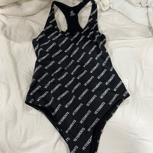 Vetements Black Women's Swimsuit